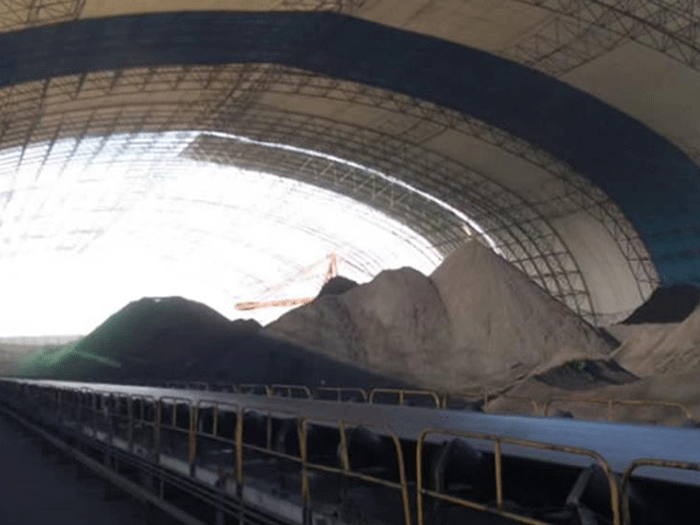 崇明煤棚料仓网架